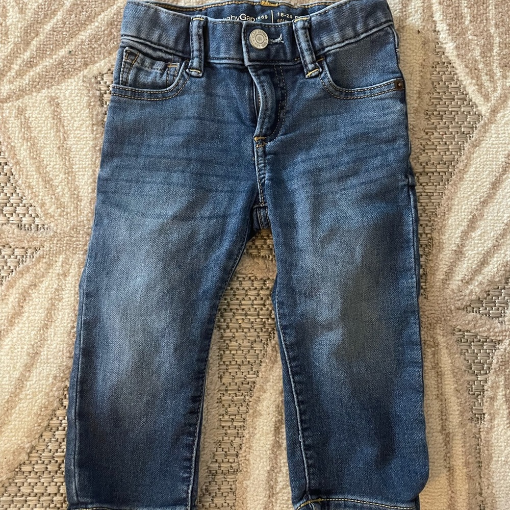 Baby Gap slim jeans, 18-24 months